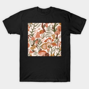 Avery earth tones woodland toadstools T-Shirt